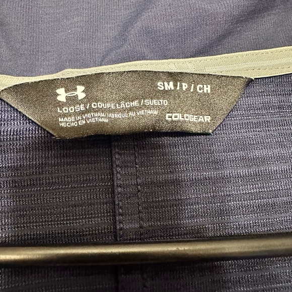 Notre Dame Women Size Small Fighting Irish Under Armour Jacket Navy - Picture 6 of 7